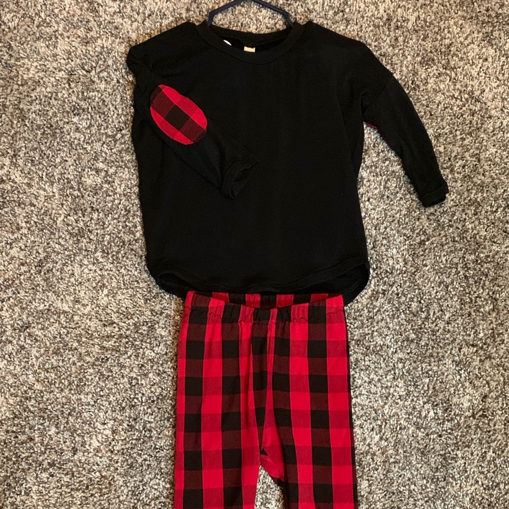Buffalo plaid outfit